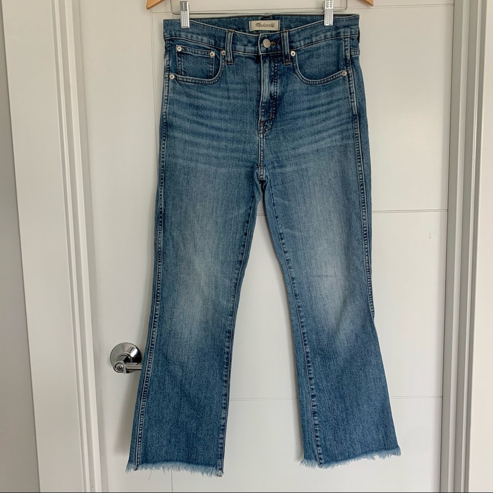 Madewell Cali Demi Boot Denim Jeans 28